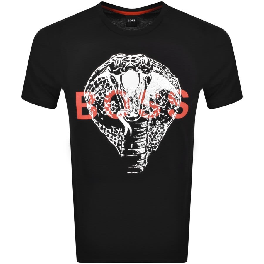 Alternative Image for ProductBOSS TDraw T Shirt Black1