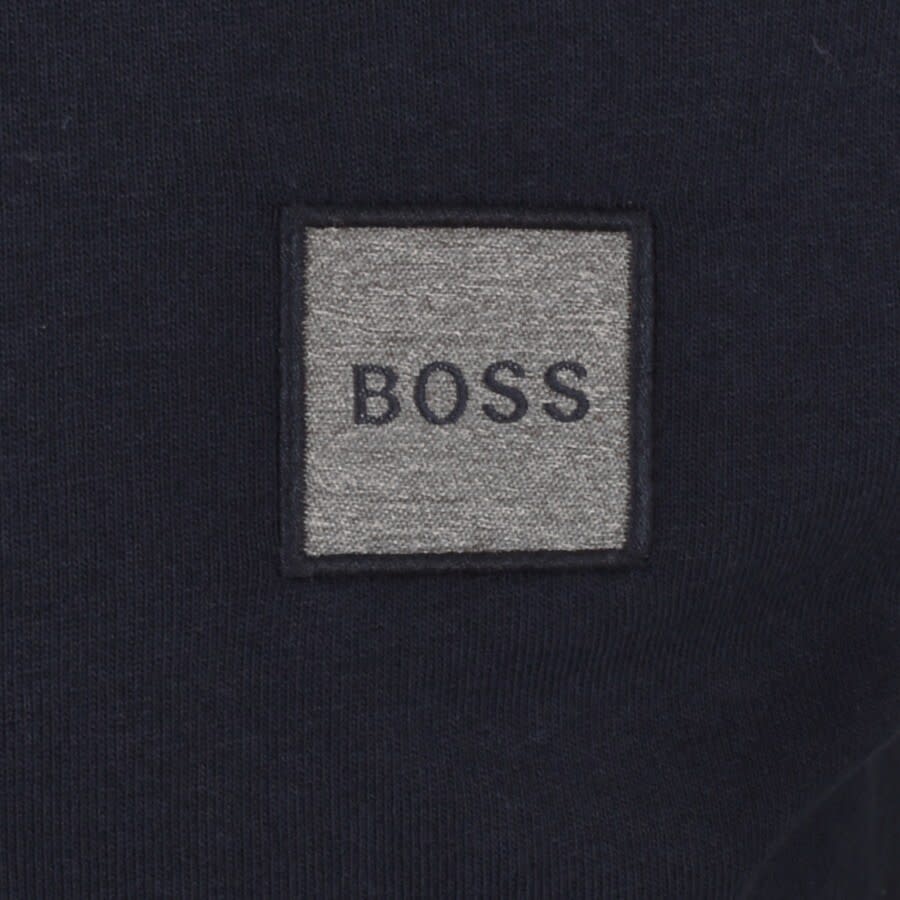 Alternative Image for ProductBOSS Long Sleeved Tacks T Shirt Navy3