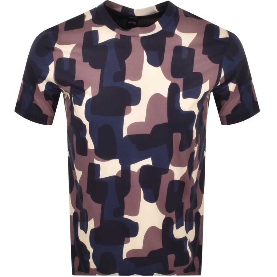 Alternative Image for ProductBOSS Crew Neck Tiburt 251 T Shirt Blue1
