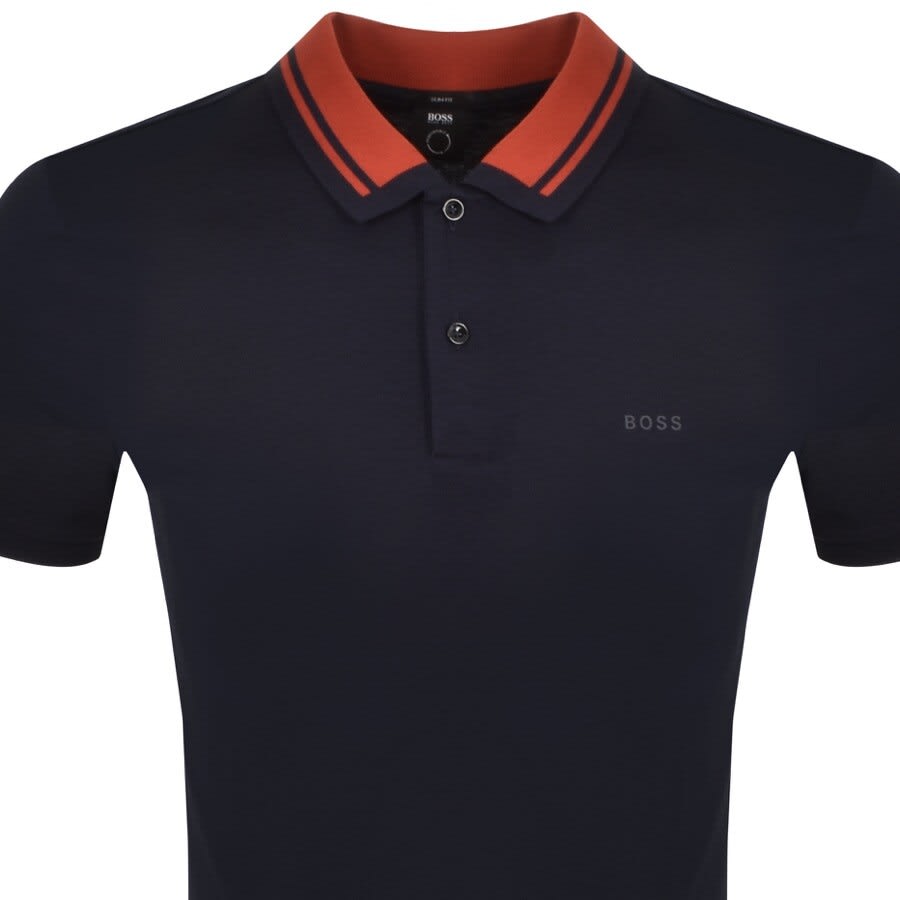 Alternative Image for ProductBOSS Phillipson 95 Short Sleeved Polo T Shirt Navy2