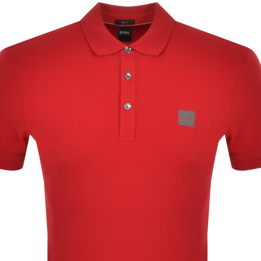 Alternative Image for ProductBOSS Passenger 1 Polo T Shirt Red2