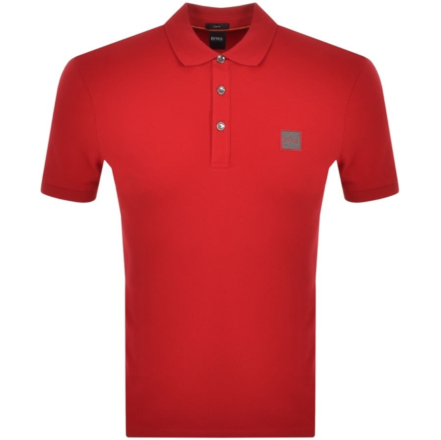 Alternative Image for ProductBOSS Passenger 1 Polo T Shirt Red1