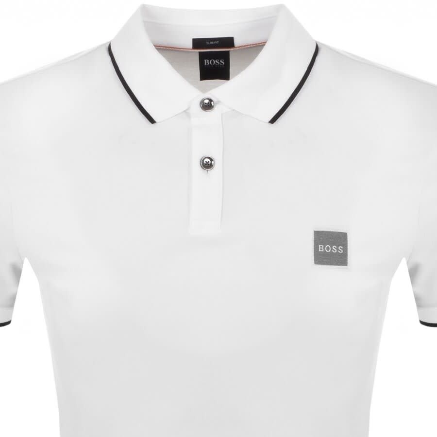 Alternative Image for ProductBOSS Passertip 1 Polo T Shirt White2