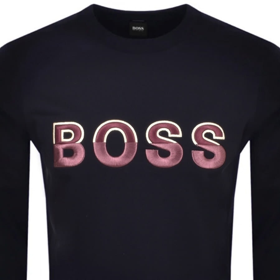 Alternative Image for ProductBOSS Stadler 57 Sweatshirt Navy2