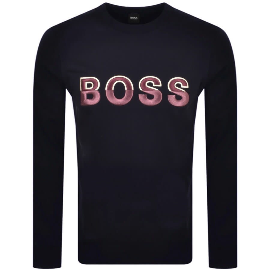 Alternative Image for ProductBOSS Stadler 57 Sweatshirt Navy1