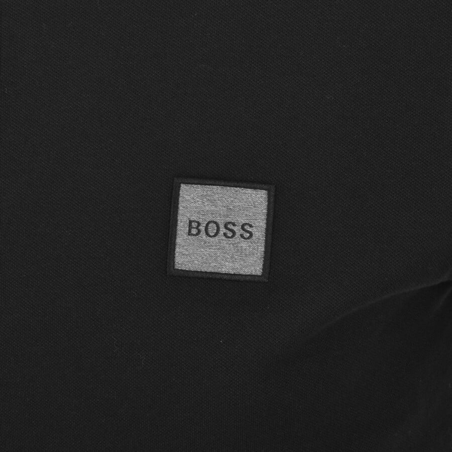 Alternative Image for ProductBOSS Long Sleeved Polo T Shirt Black3