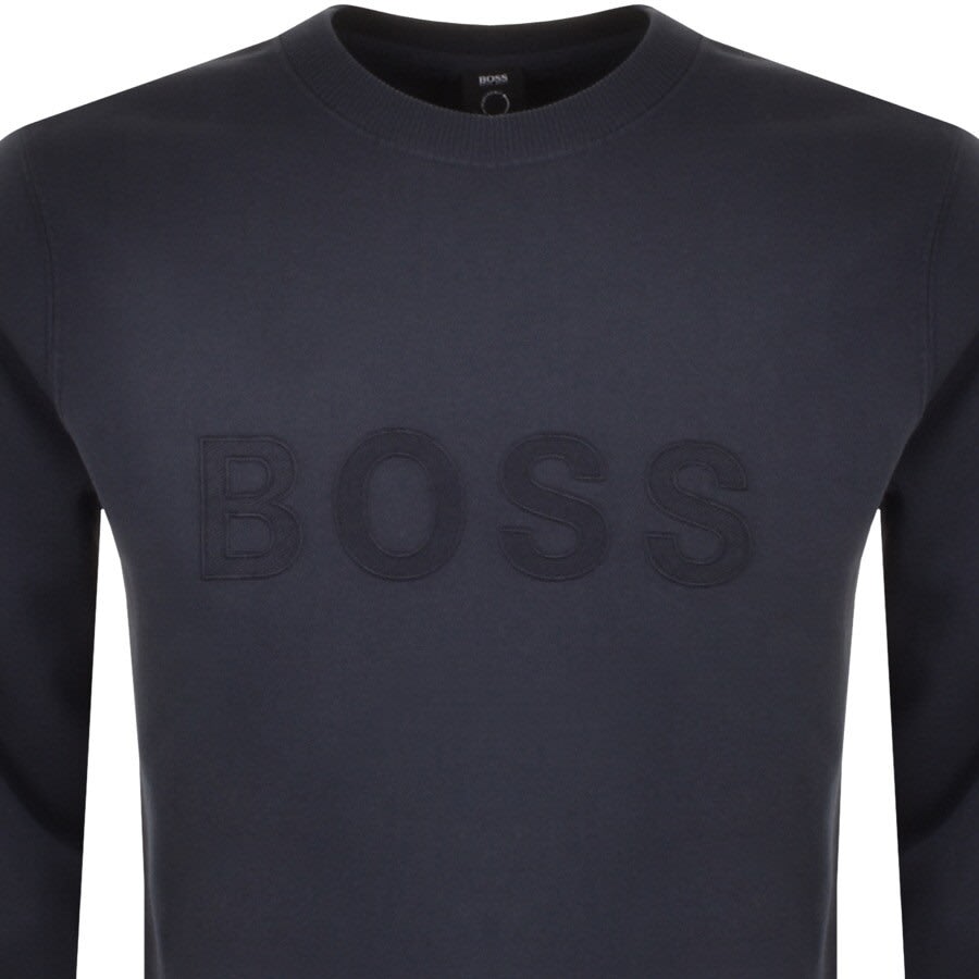 Alternative Image for ProductBOSS Welogo Sweatshirt Navy2