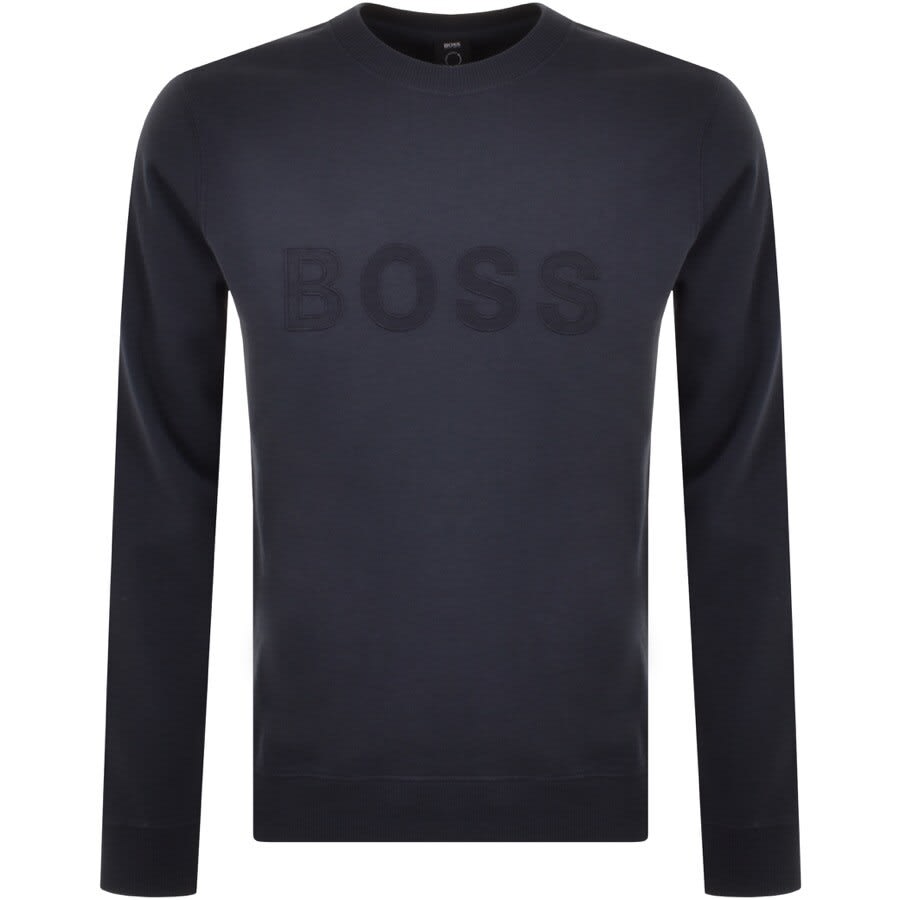 Alternative Image for ProductBOSS Welogo Sweatshirt Navy1