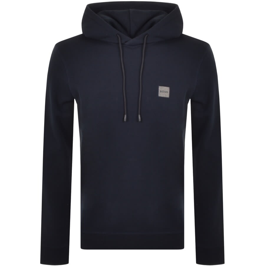 Alternative Image for ProductBOSS Wetalk Pullover Hoodie Navy1