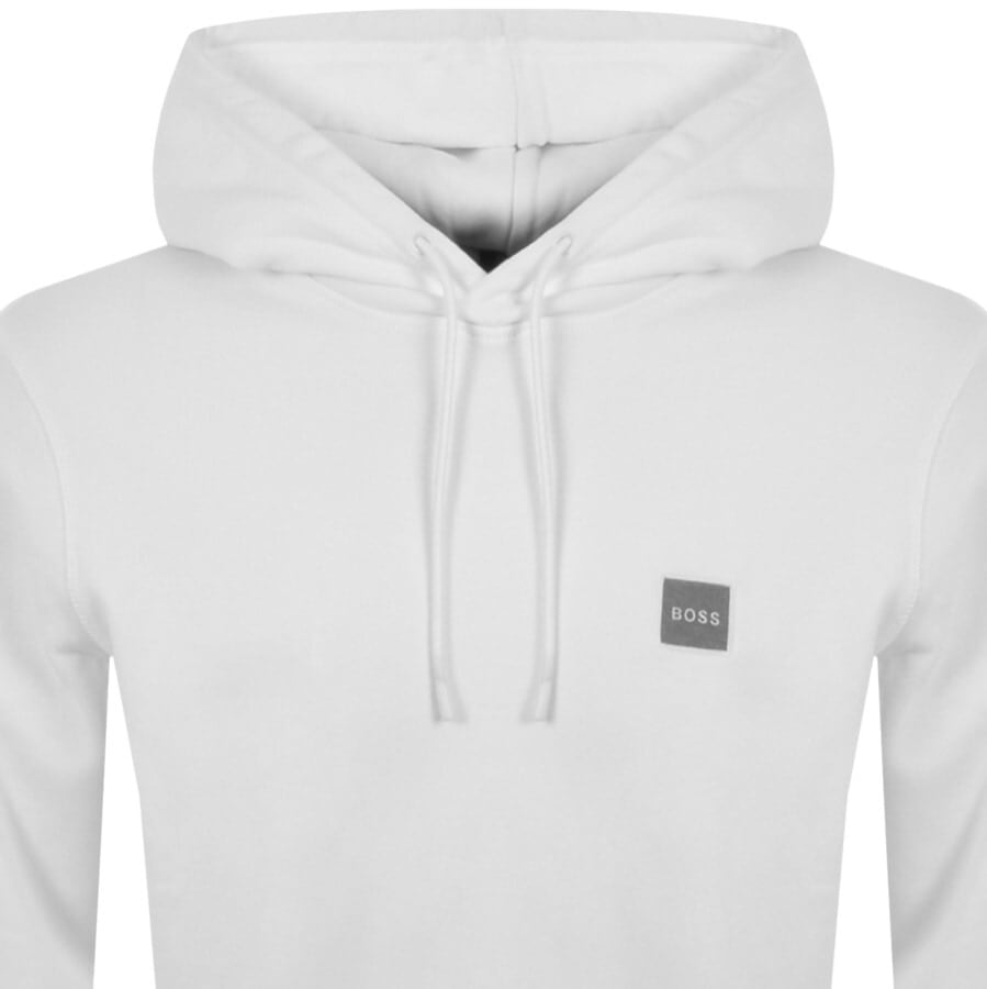 Alternative Image for ProductBOSS Wetalk Pullover Hoodie White2