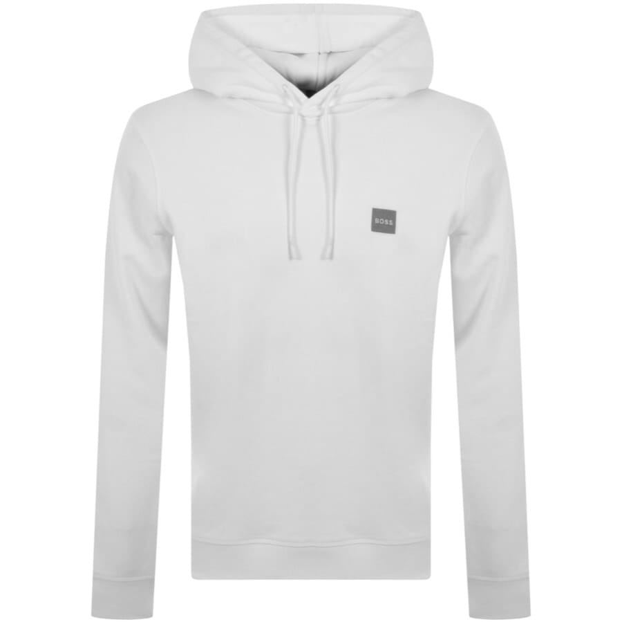 Alternative Image for ProductBOSS Wetalk Pullover Hoodie White1
