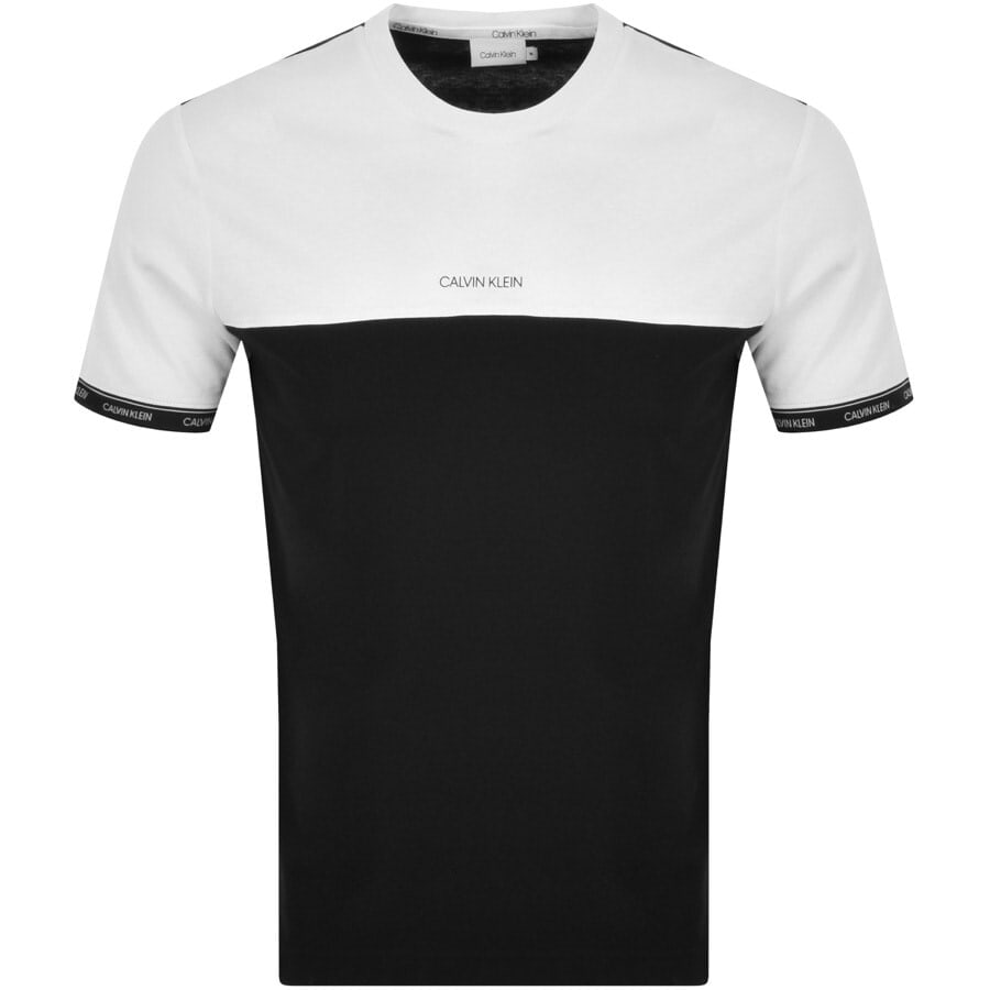 Alternative Image for ProductCalvin Klein Colourblock Logo T Shirt Black1