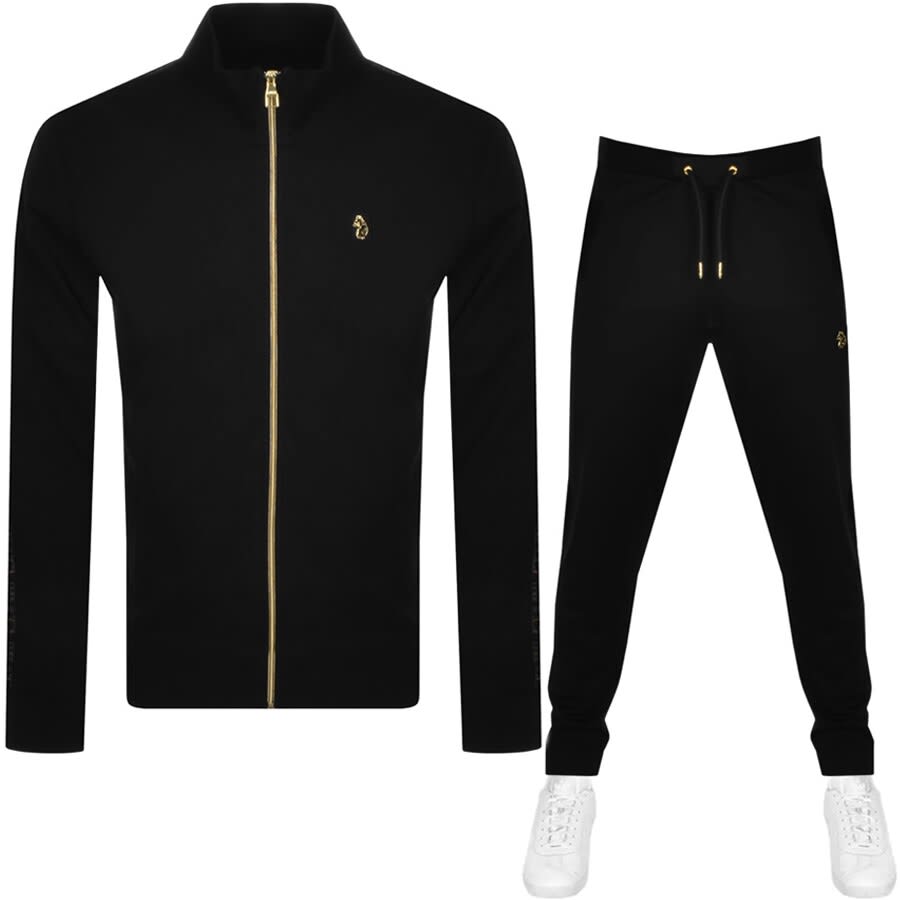 Alternative Image for ProductLuke 1977 Hibbitt Taped Tracksuit Black1