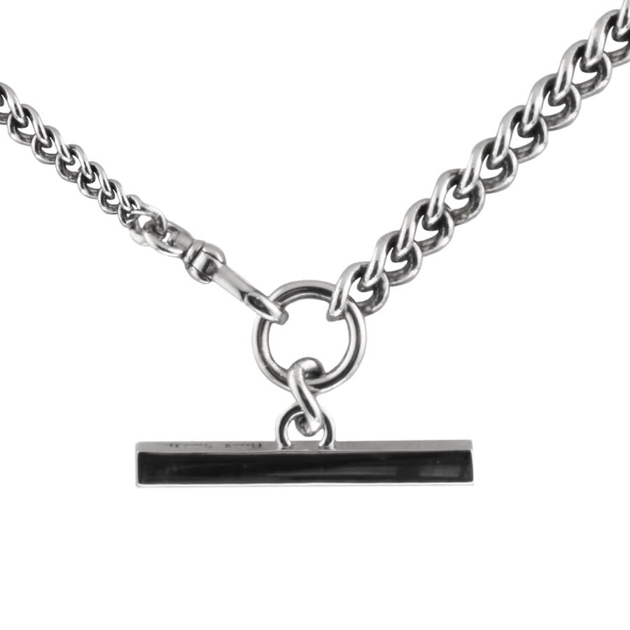 Alternative Image for ProductPS By Paul Smith T Bar Necklace Silver2