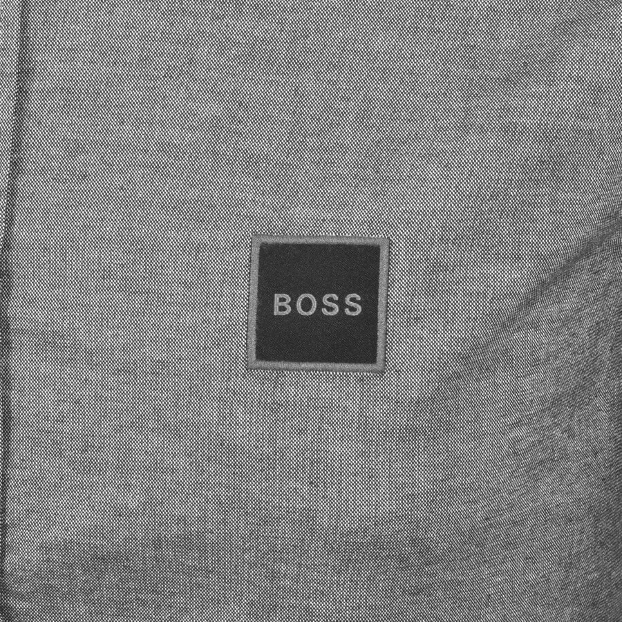 Alternative Image for ProductBOSS Mabsoot Long Sleeved Shirt Grey3
