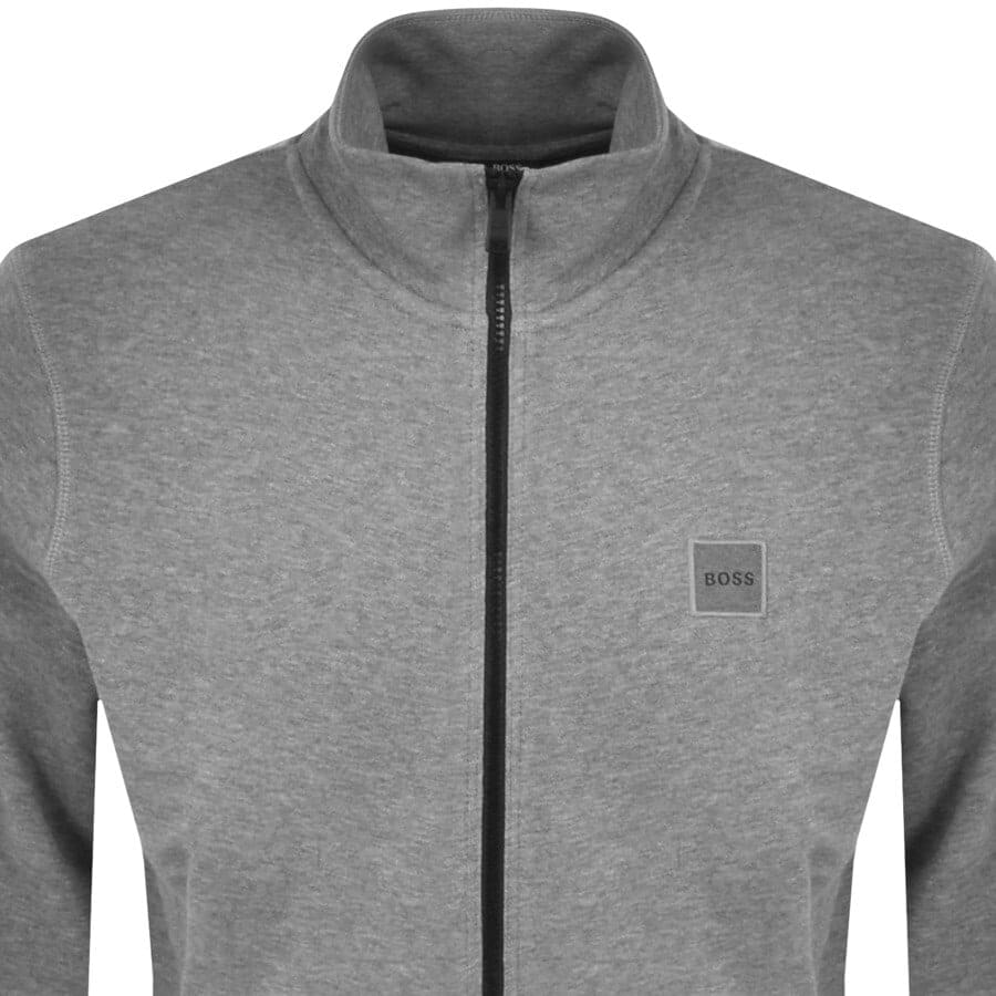 Alternative Image for ProductBOSS Zestart 1 Full Zip Sweatshirt Grey2