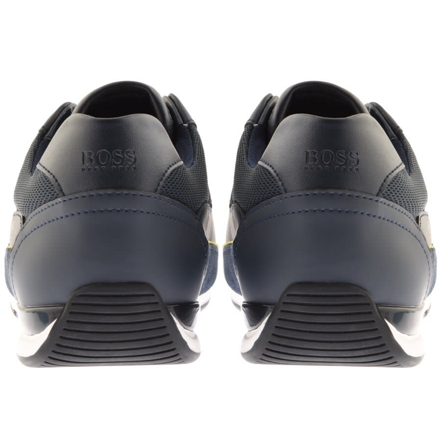 Alternative Image for ProductBOSS Saturn Lowp Trainers Navy2