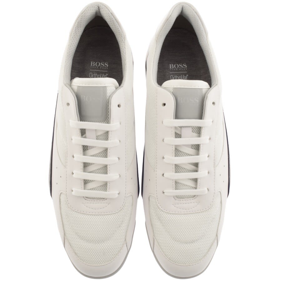 Alternative Image for ProductBOSS Saturn Lowp Trainers White3