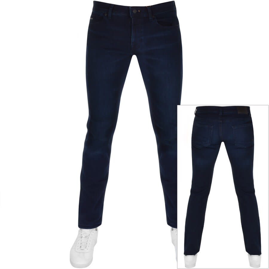 Alternative Image for ProductBOSS Delaware Slim Fit Jeans Navy1