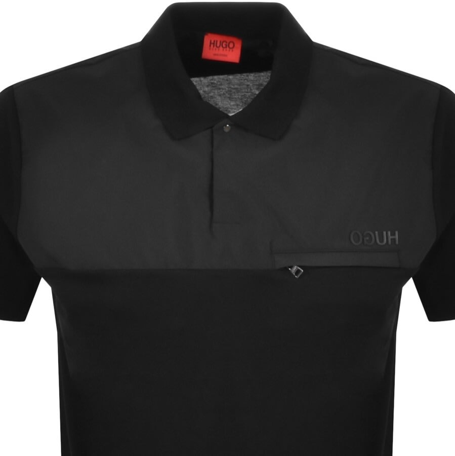 Alternative Image for ProductHUGO Dhisky Short Sleeved Polo Black2