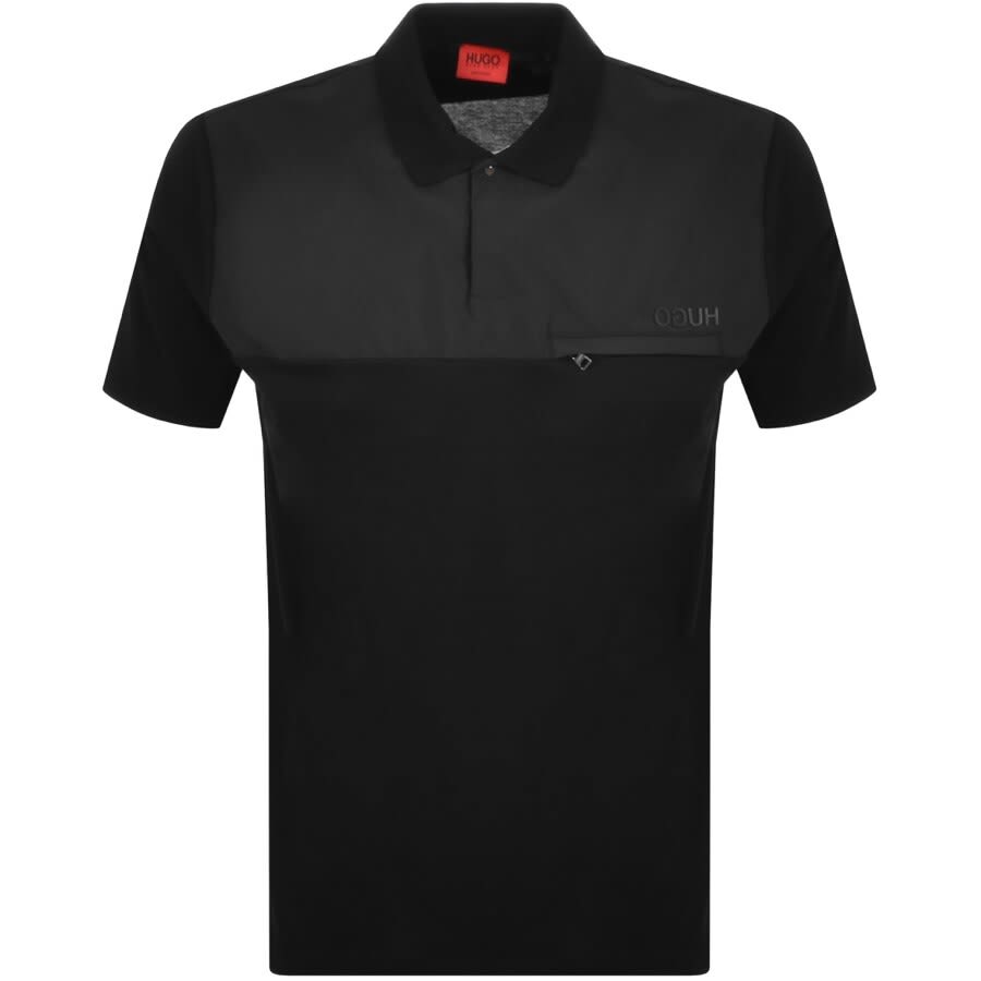Alternative Image for ProductHUGO Dhisky Short Sleeved Polo Black1