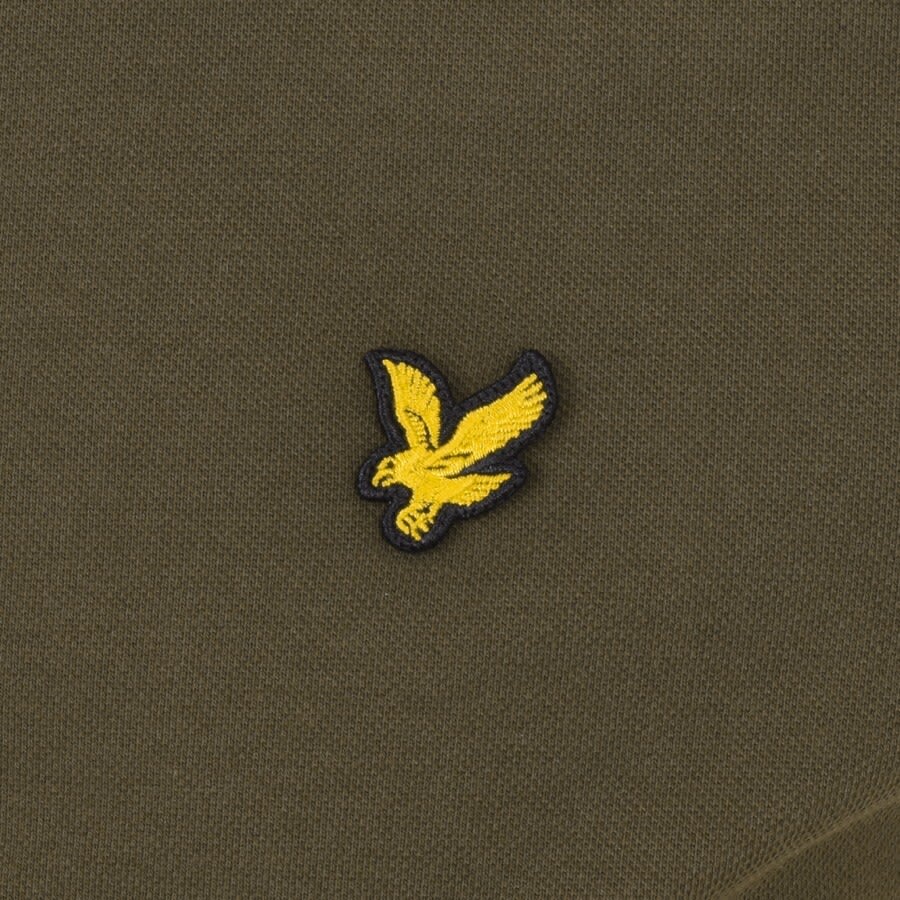 Alternative Image for ProductLyle And Scott Short Sleeved Polo T Shirt Green3