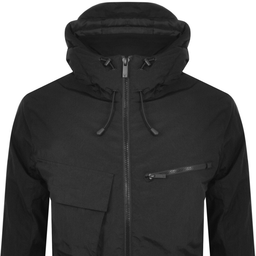 Alternative Image for ProductLyle And Scott Hooded Wadded Dual Jacket Black2