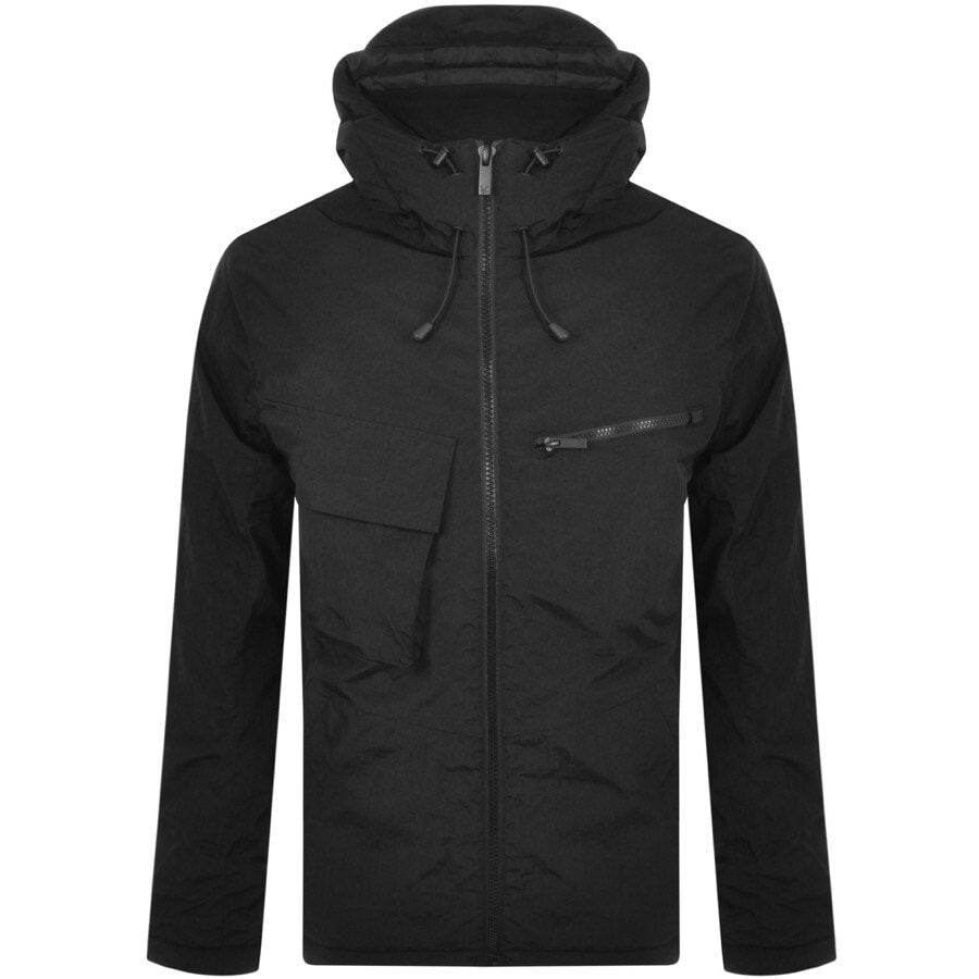Alternative Image for ProductLyle And Scott Hooded Wadded Dual Jacket Black1