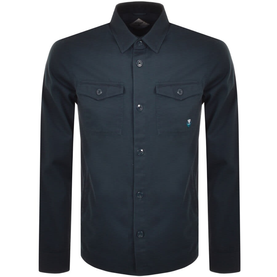 Alternative Image for ProductBarbour Beacon Twill Overshirt Jacket Navy1