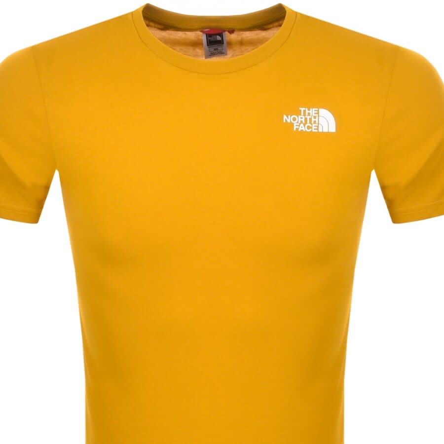 Alternative Image for ProductThe North Face Red Box T Shirt Yellow2