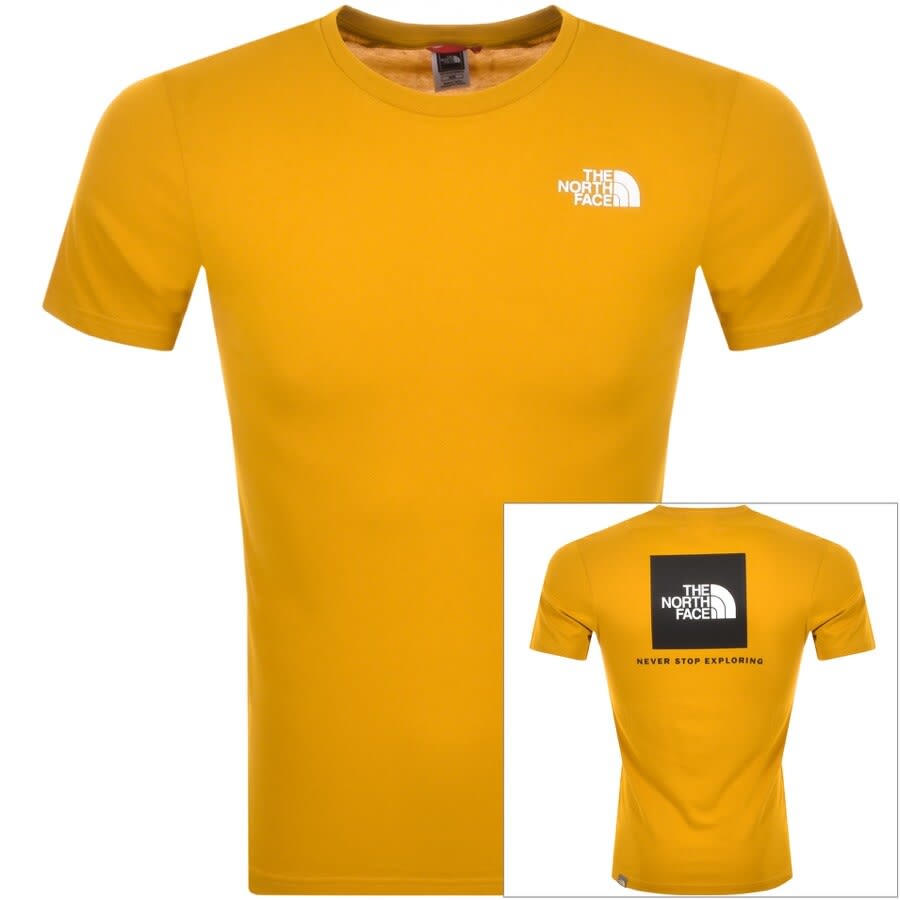 Alternative Image for ProductThe North Face Red Box T Shirt Yellow1