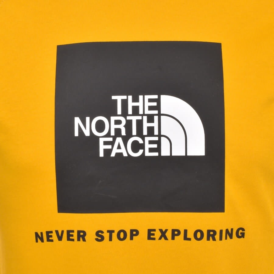Alternative Image for ProductThe North Face Raglan Redbox T Shirt Yellow3