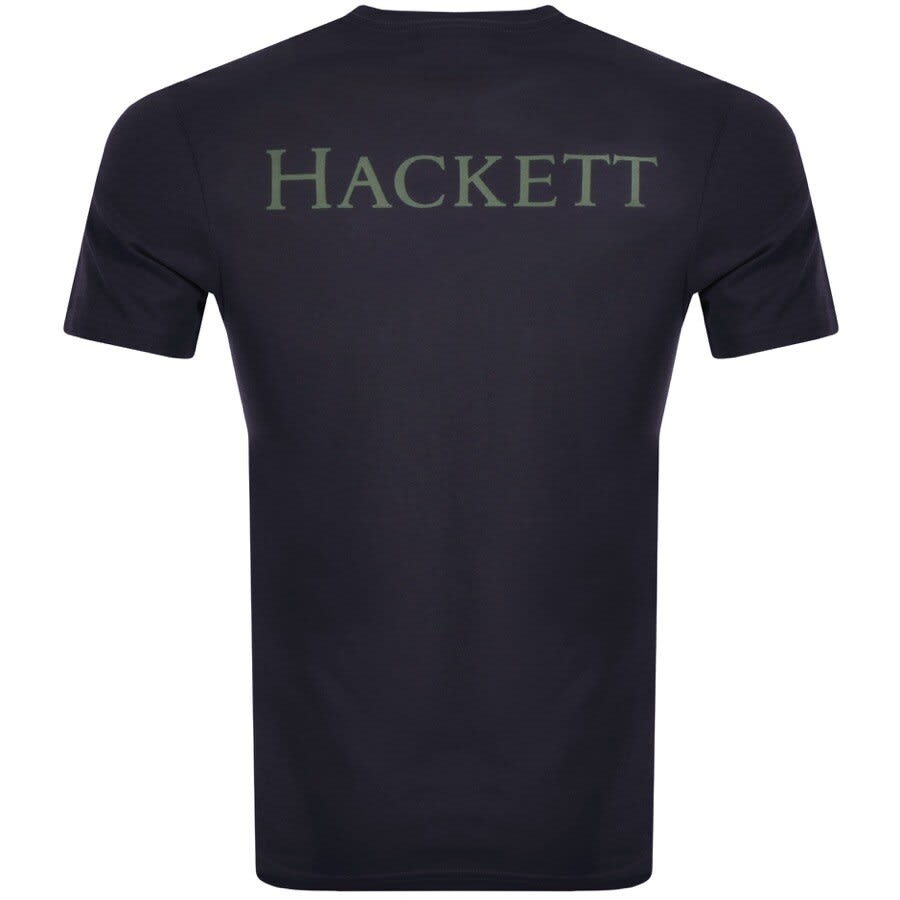 Alternative Image for ProductHackett Badge Logo T Shirt Navy3