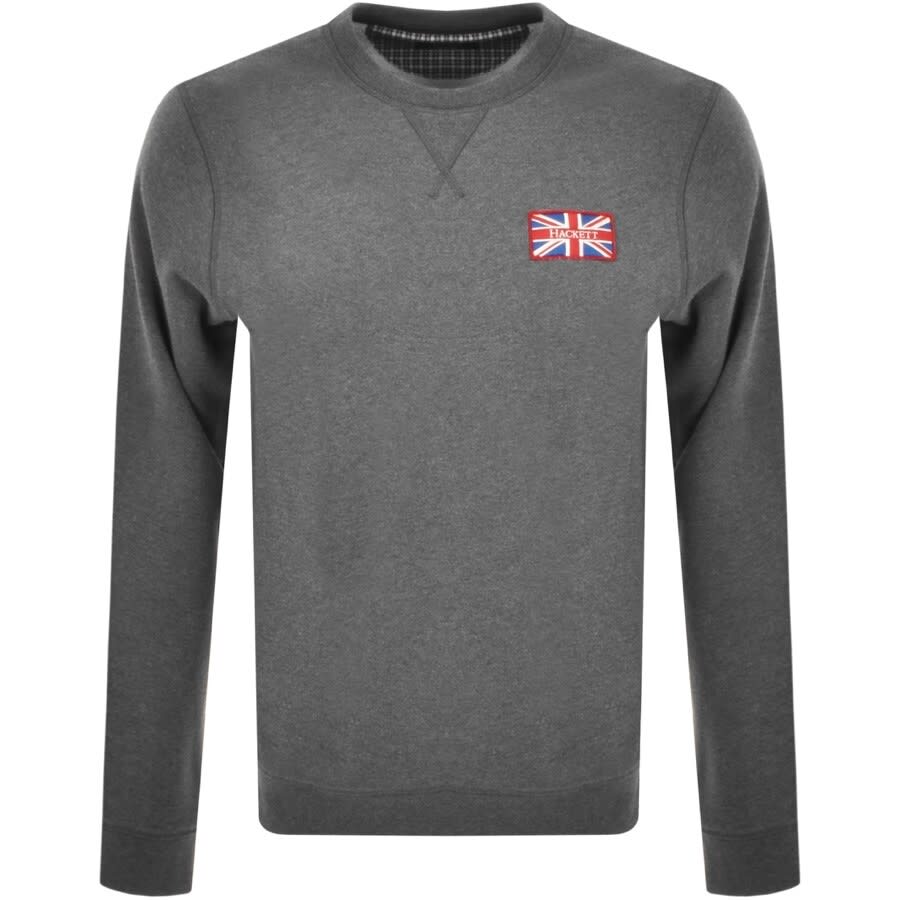 Alternative Image for ProductHackett Crew Neck Sweatshirt Grey1
