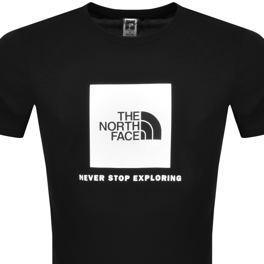 Alternative Image for ProductThe North Face Raglan Redbox T Shirt Black2