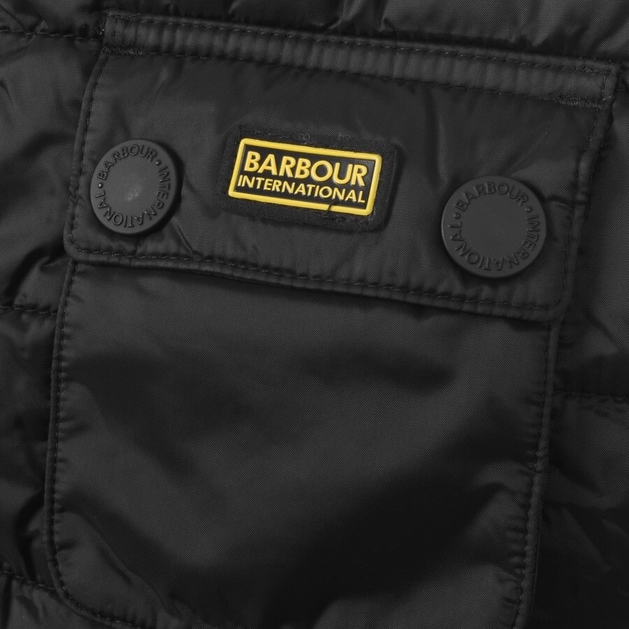 Alternative Image for ProductBarbour International Quilted Ousten Gilet Black3