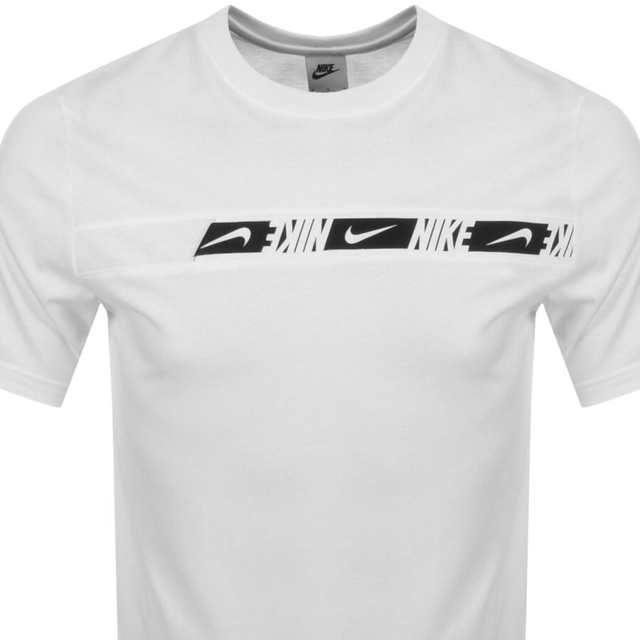 Alternative Image for ProductNike Repeat Logo T Shirt White2