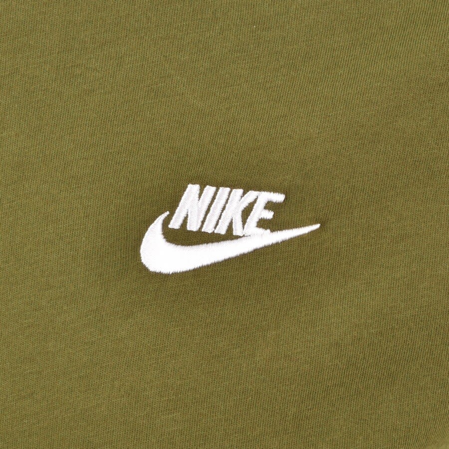 Alternative Image for ProductNike Crew Neck Club T Shirt Green3