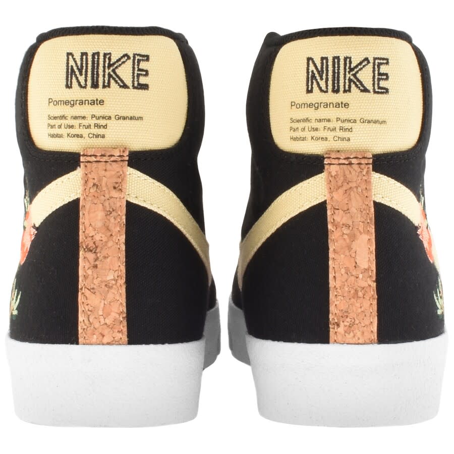 Alternative Image for ProductNike Blazer 77 Mid Floral Trainers White2