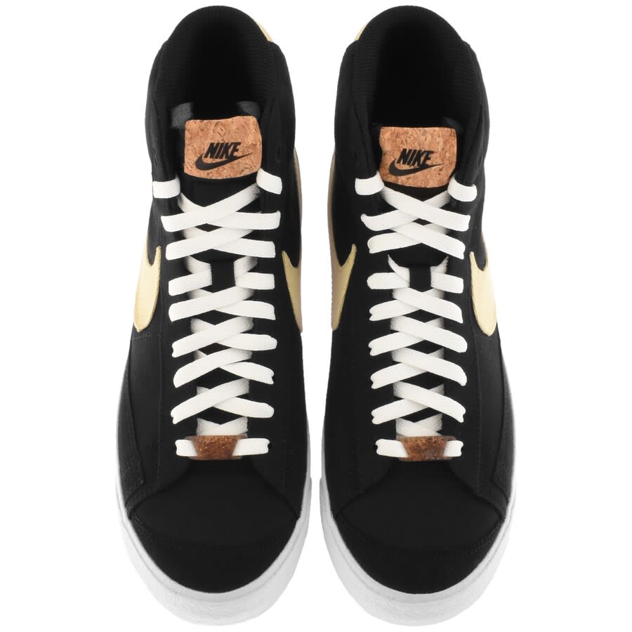 Alternative Image for ProductNike Blazer 77 Mid Floral Trainers White3