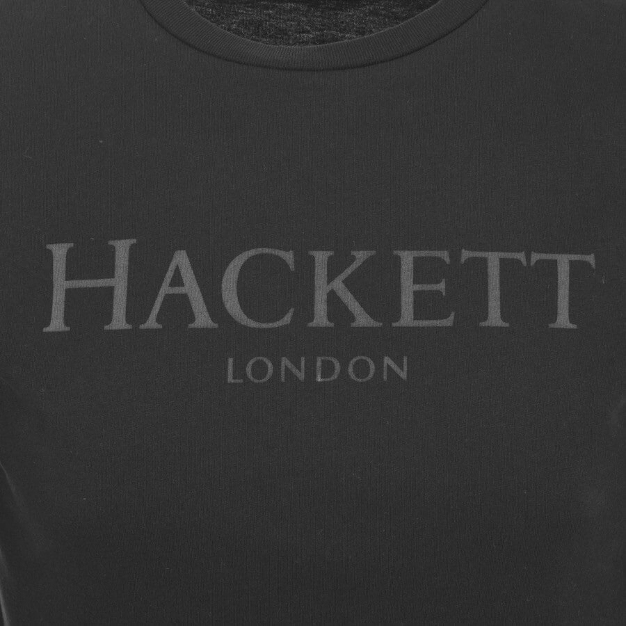 Alternative Image for ProductHackett London Logo T Shirt Black3
