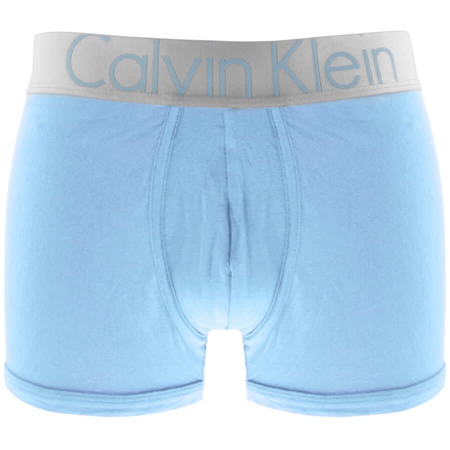 Alternative Image for ProductCalvin Klein Underwear 3 Pack Steel Trunks Blue2