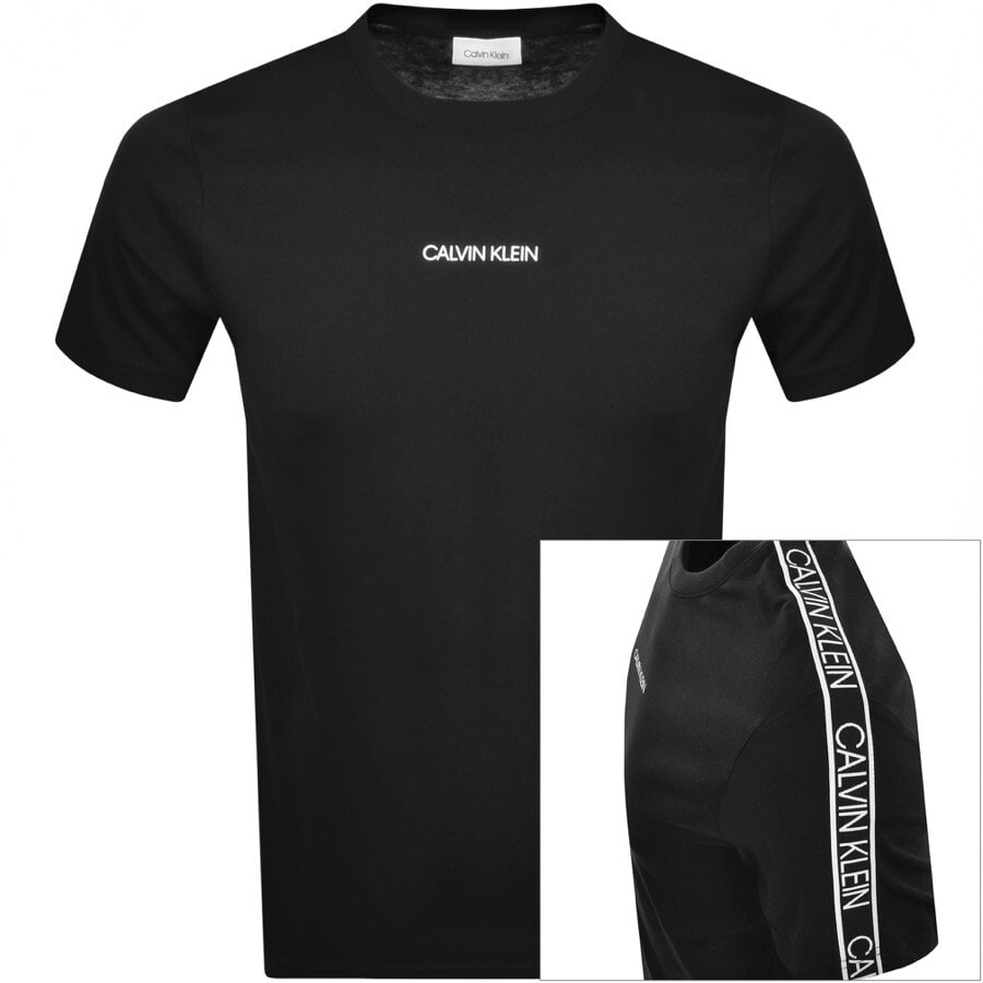 Alternative Image for ProductCalvin Klein Essential Tape T Shirt Black1