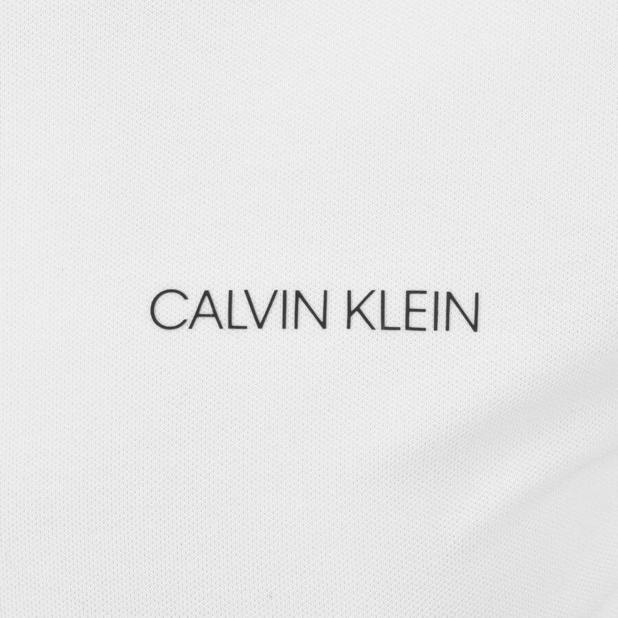 Alternative Image for ProductCalvin Klein Short Sleeved Polo T Shirt White3