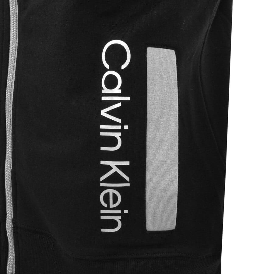 Alternative Image for ProductCalvin Klein Full Zip Sweatshirt Black3
