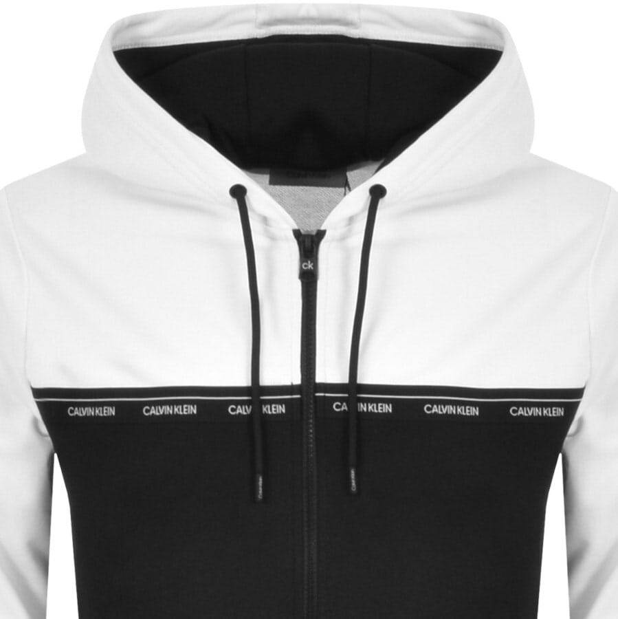 Alternative Image for ProductCalvin Klein Logo Hoodie White2