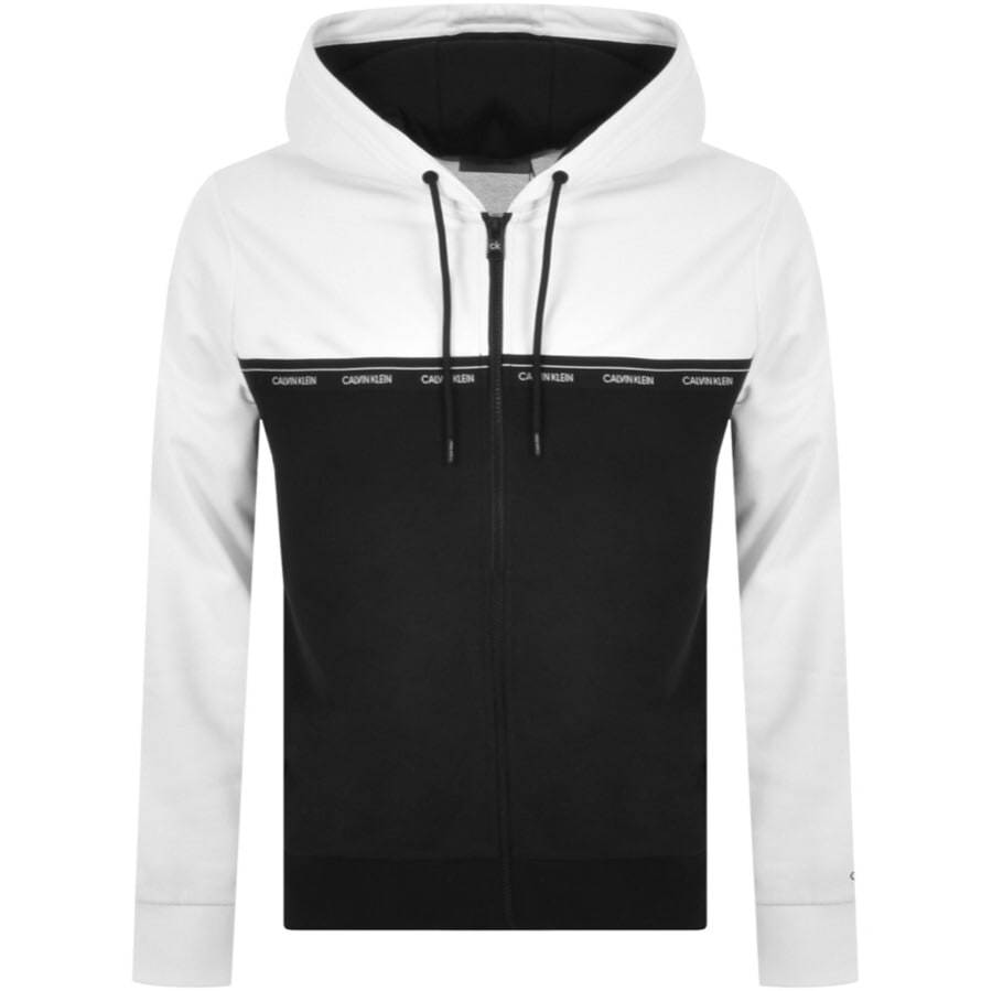 Alternative Image for ProductCalvin Klein Logo Hoodie White1