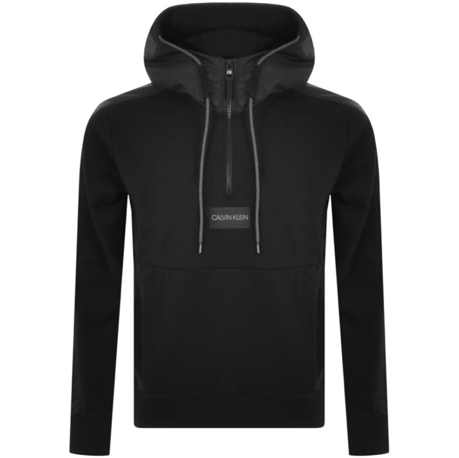 Alternative Image for ProductCalvin Klein Reflective Logo Hoodie Black1