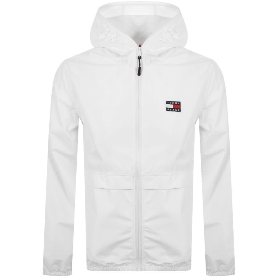Alternative Image for ProductTommy Jeans Hooded Wind Jacket White1