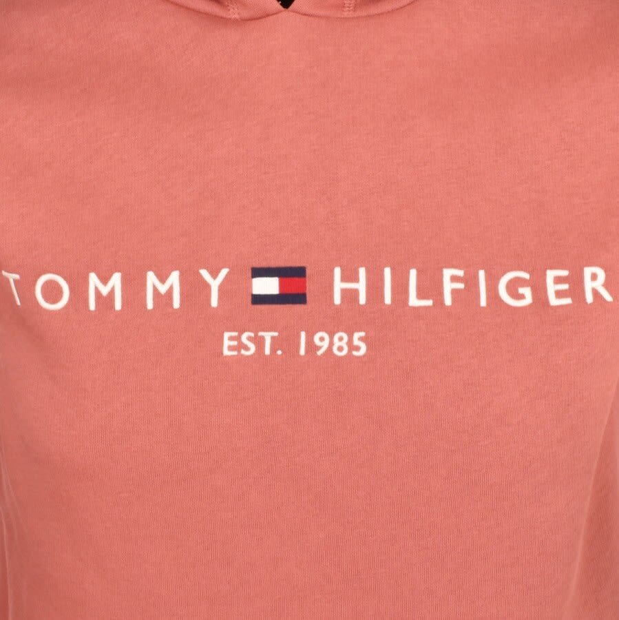 Alternative Image for ProductTommy Hilfiger Logo Hoodie Pink3